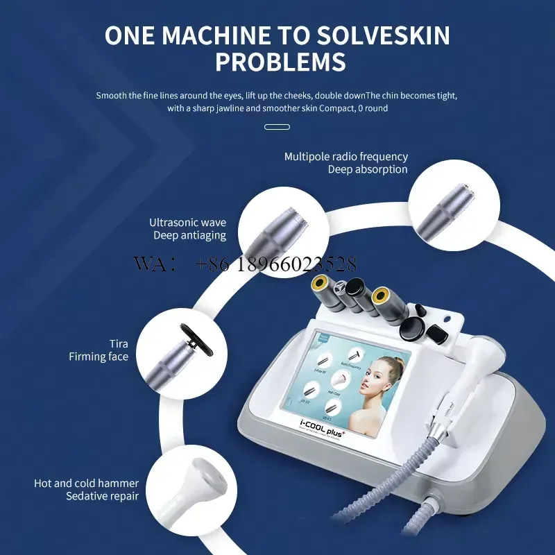 WMWMNU Hot Selling Strong Ultrasonic Care Instrument Anti Aging Beauty Equipment Facial Scrubber Tool - view 3
