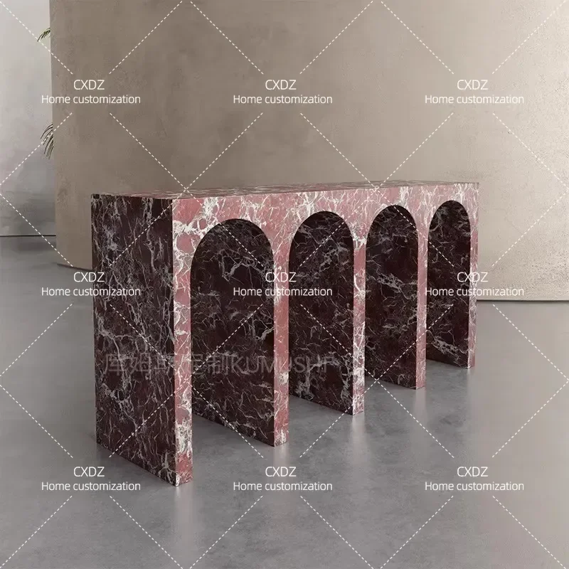 Nordic Modern Geometric Abstract Ornament for Living Room Hotel Entrance Creative End Table Wabi Sabi Style Home Decor