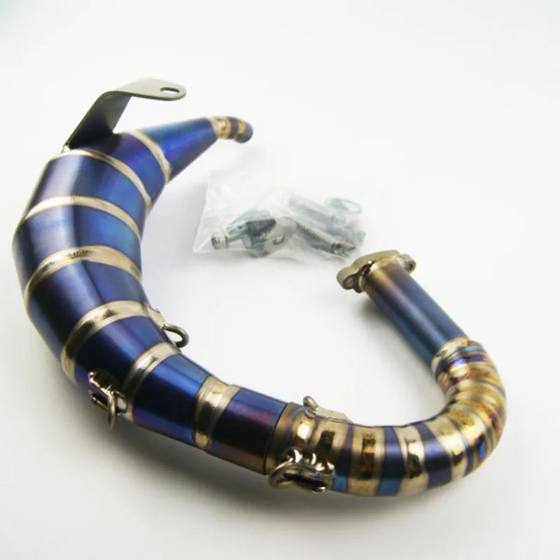 

Титановая выхлопная труба для грузовика 1/5 RC 5ive-T / Rovan LT / 30 градусов North / MCD