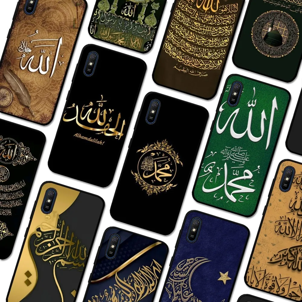 

Muslim Islam Bismillah Allah Phone Case For Redmi 5 6 7 8 9 10 Plus Pro 6 7 8 9 A GO K20 K30 K40 Pro Plus F3 Fundas