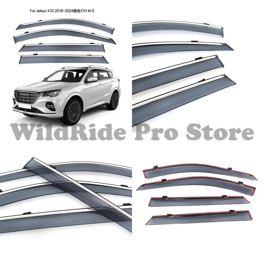 

1 комплект, универсальный 2018-2024 Jetour X70, защита от дождя Jetour Plus X70 M S, оконный дефлектор от дождя