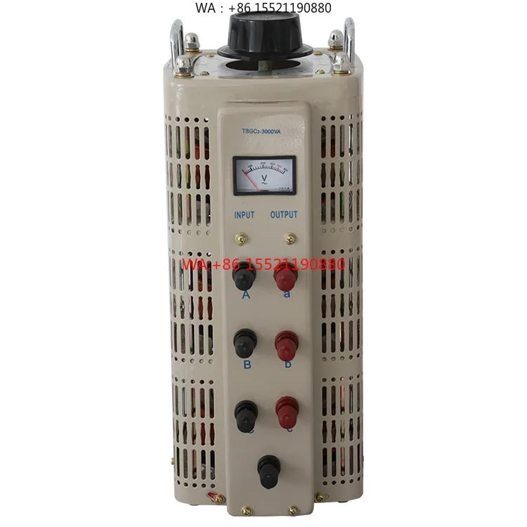 Phase 3KVA Toroidal Coil Variable Transformer Hot Selling TSGC2-3000VA Three