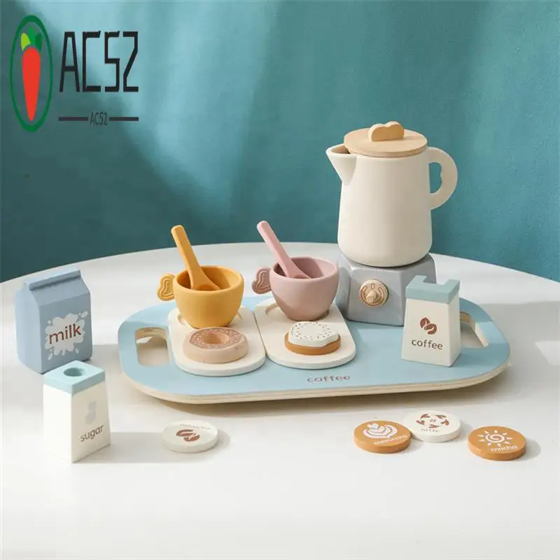 

AC52-Coffee Tableware Simulation Of Every Family Baby Early Education Training Cognitive Multi-Functional