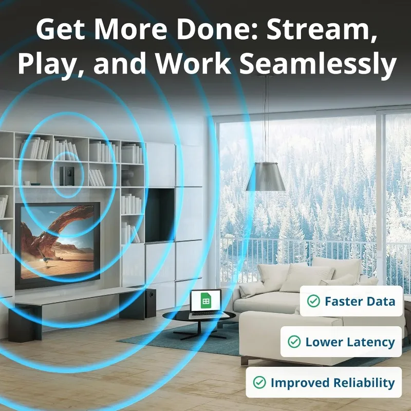 Legacy 2x2 MIMO Directional Log Periodic Antenna Kit |   Externe Antenne für 4G/5G-Router und Gateways |   für T-Mobile Home