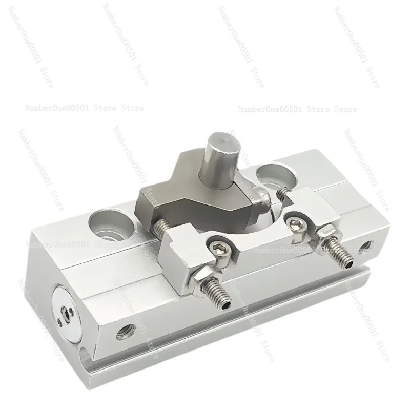 

CRJU05-180 Mini Pneumatic Rotary Stage Cylinder CRJB5-90-180 Rotary Actuator 90-180 Degree Angle Compact Air Cylinder