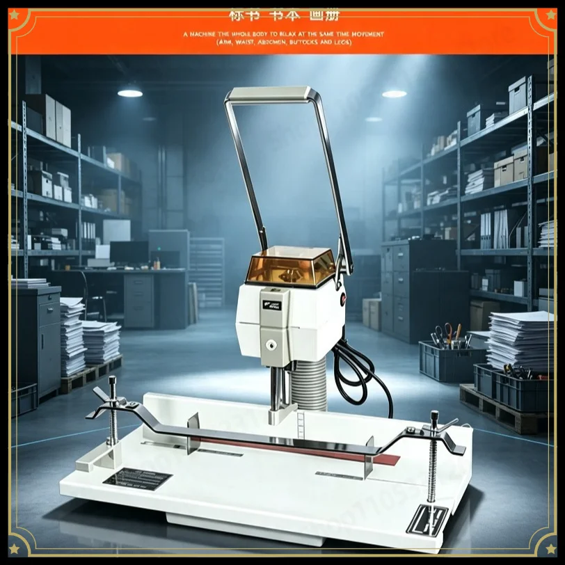 DP-205 Heavy Duty Electric Single Hole Punch, Weighty Paper Drilling Machine for Hang Tags and Cards, Industrial Punch