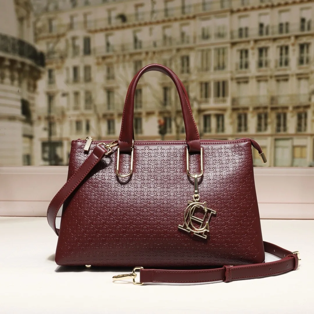 

Affordable Luxury Solid Color Handbag New Fall Simple Style Crossbody Bag for Women Elegant Purse Tote