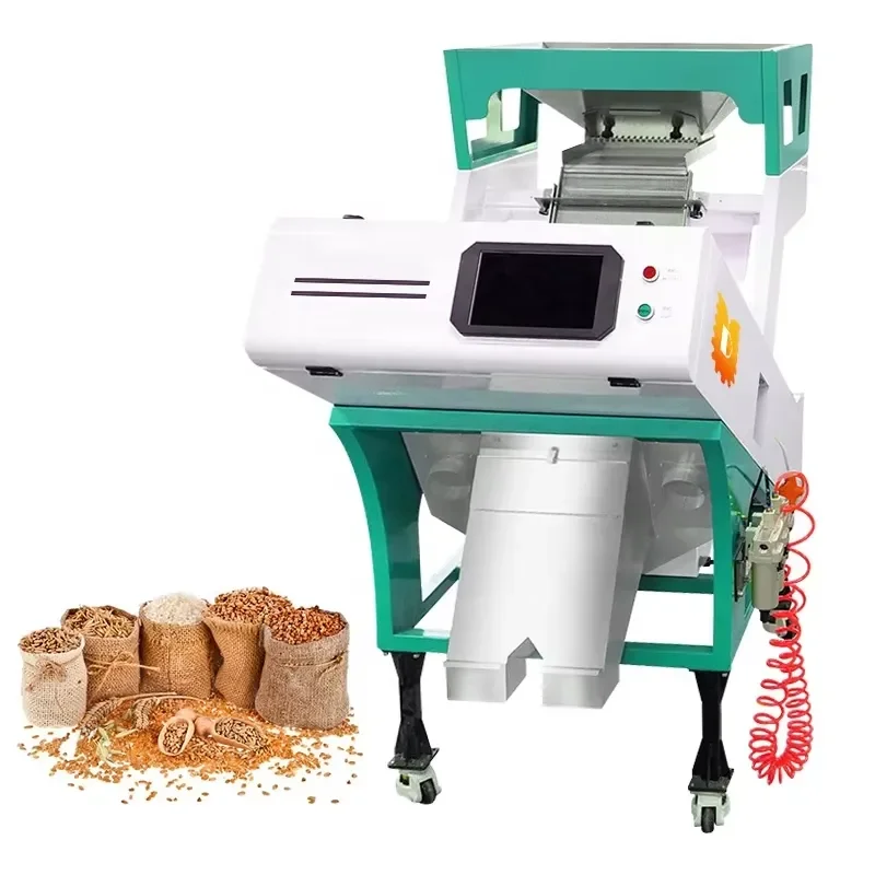 Intelligent Digital Hazelnut Sesame Separation Grain Mini Cherry Coffee Sorting Machinery Small Rice Color Sorter Machine