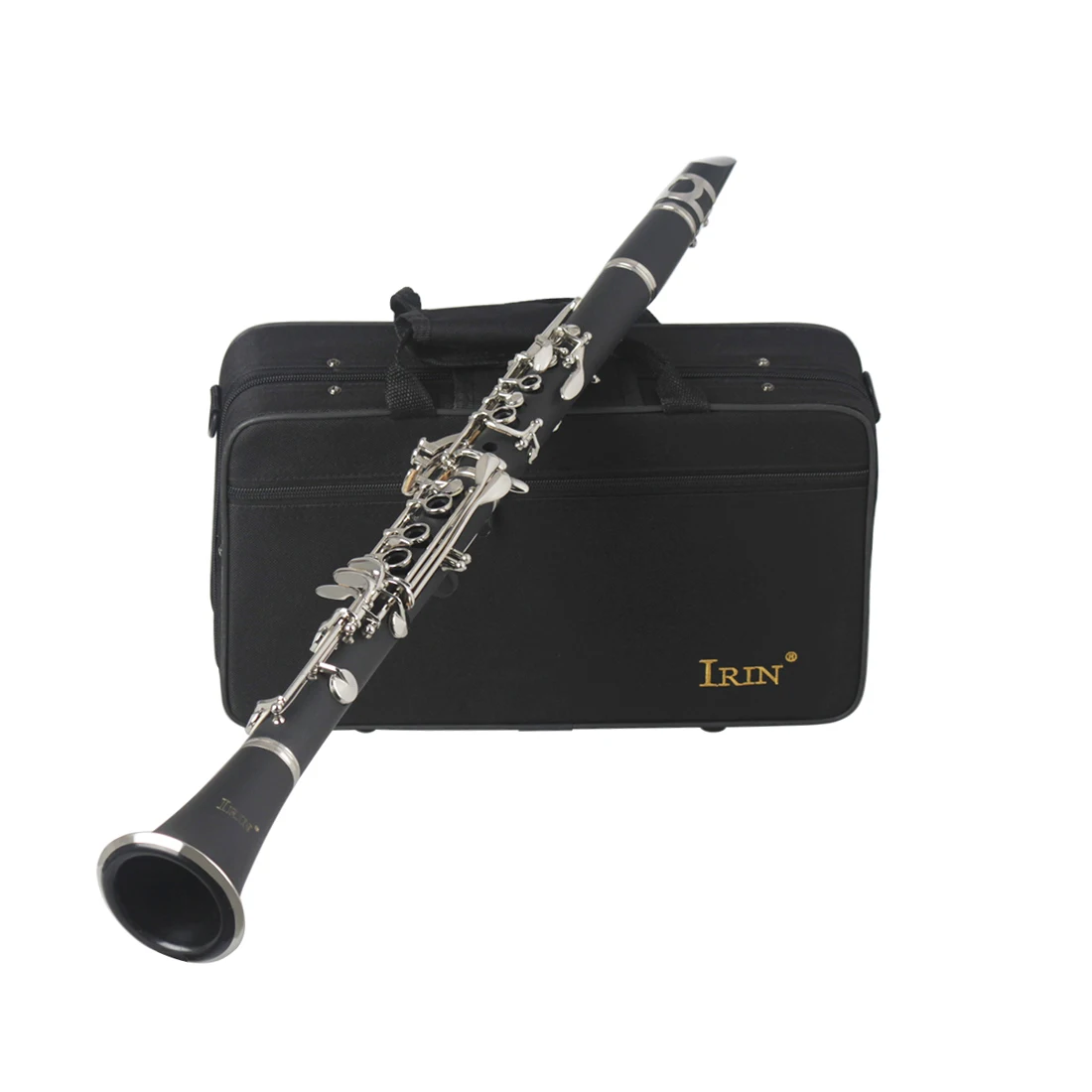 IRIN Clarinet Bb Clarinet 17 Keys 6 Rings Blackwinds Professional Clarinet Woodwind Musical Instruments With Accessories Bag