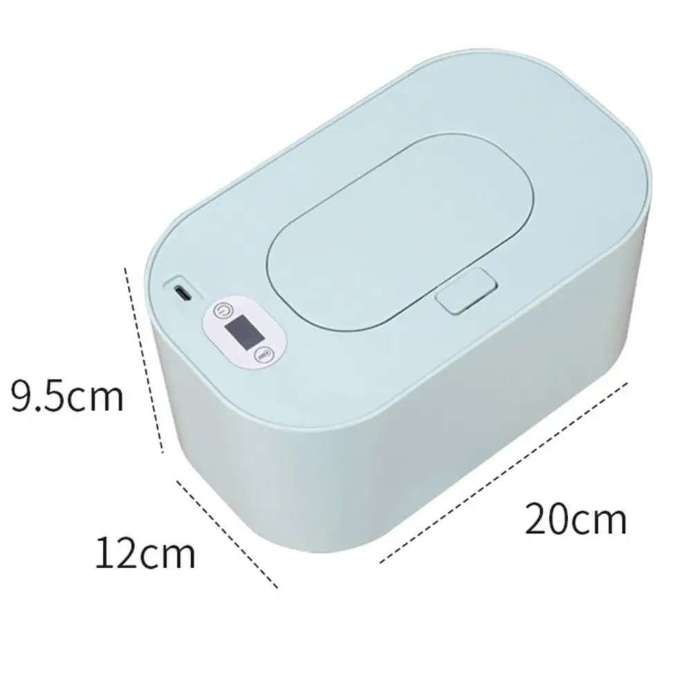 Portable Plastic Wet Wipe Warmer Constant Temperature Large Capacity Wipes Heater USB Powered Wipes Bottle Warmer Baby