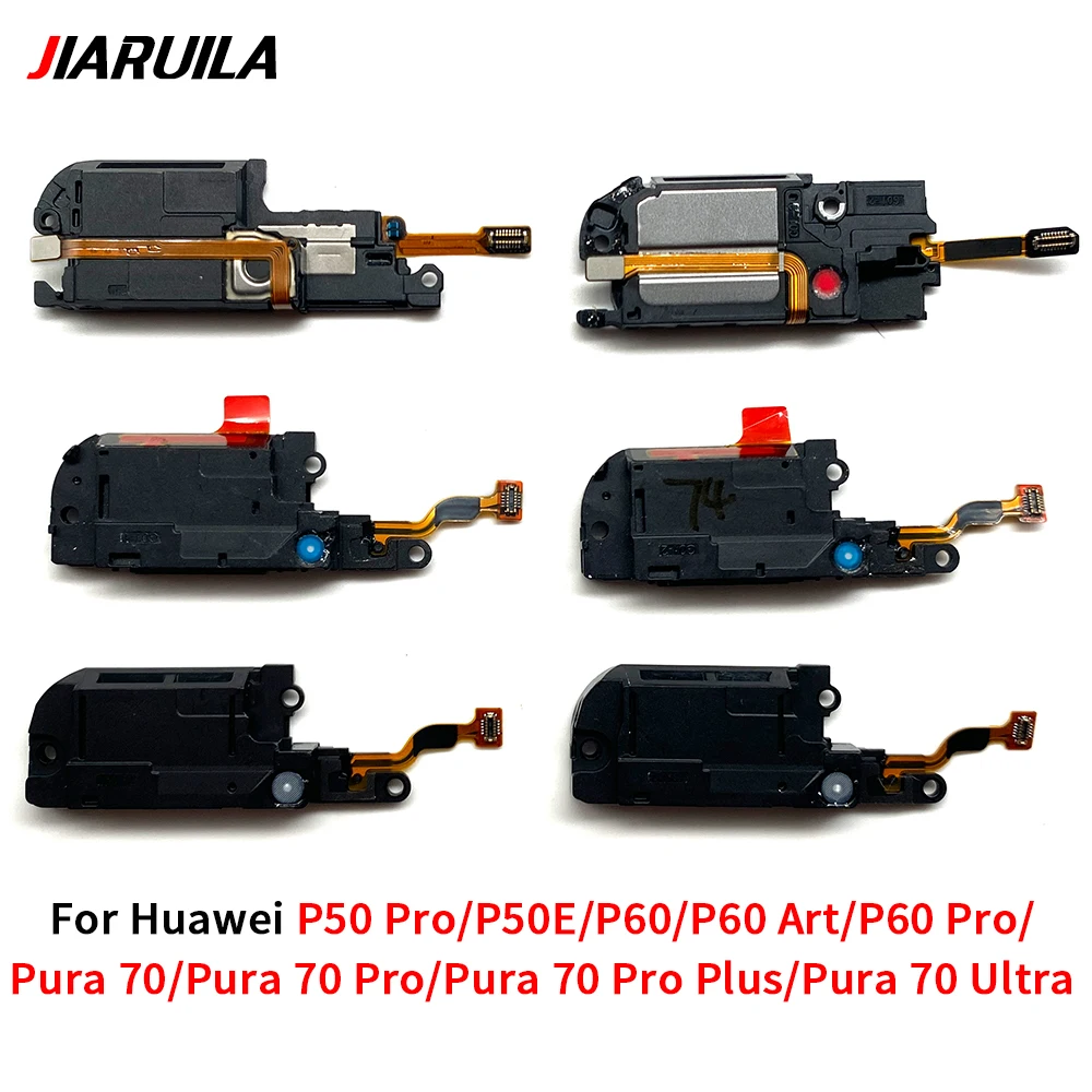 Loudspeaker For Huawei P60 Art Pura 70 Ultra Pro P50 P50E Loud Speaker Buzzer Ringer Sound Mobile Phone Replacement Spare Parts