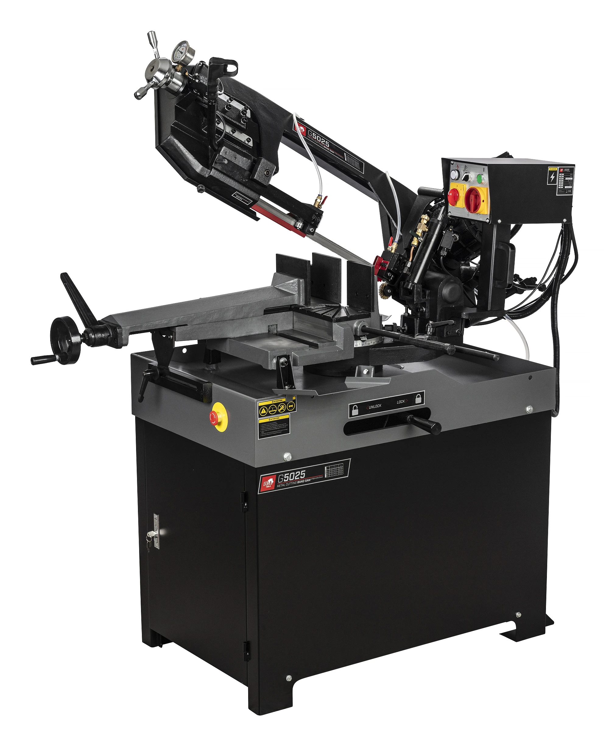 Industrial Semi-manual Metal Band Saw G5025