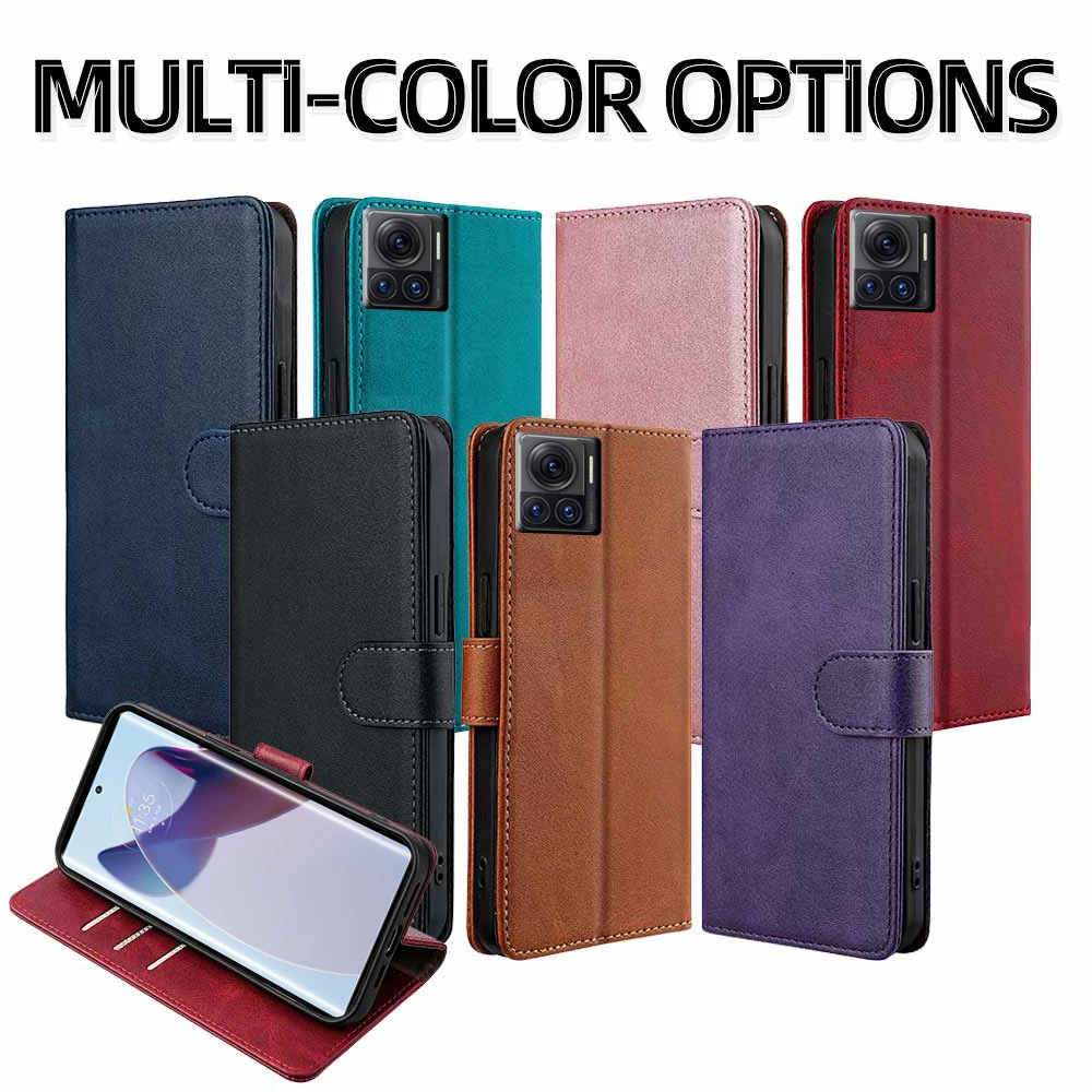 RFID Magnetic Wallet Case For Motorola Edge 20 30 Pro 30 Ultra Neo Moto edge 20 Fusion Lite Leather Flip Cover Phone Bag Fundas