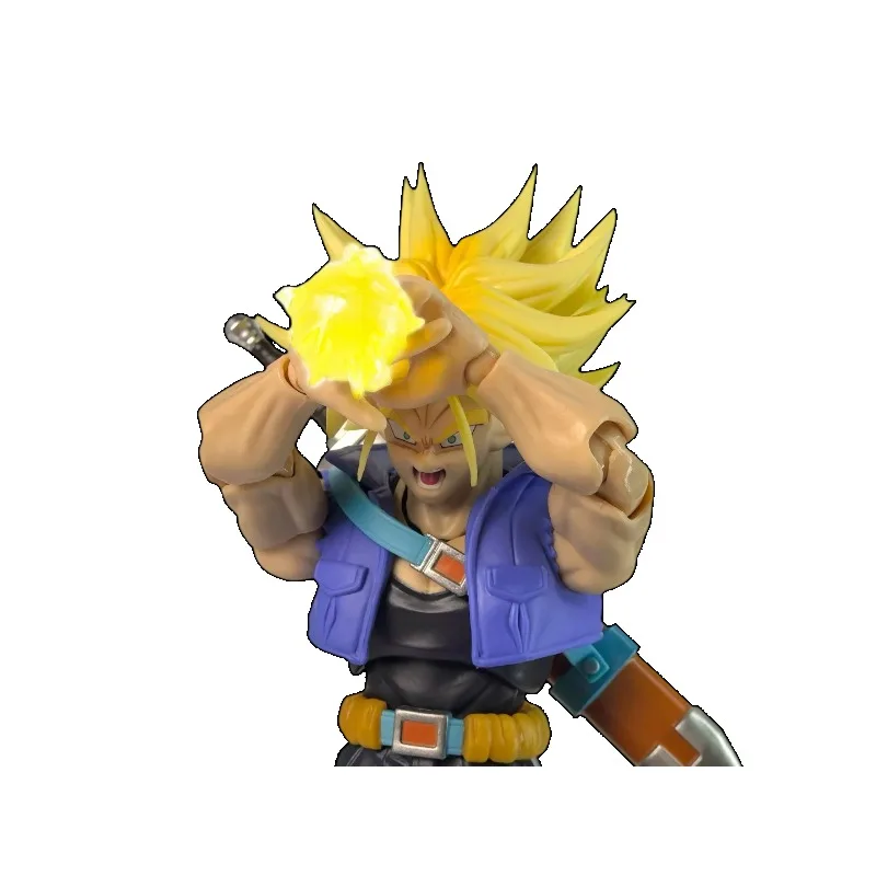 

In Stock SHF Demoniacal Fit - The Coming One - Top Gunman - Dragon Ball - Super Saiyan - Future Trunks Anime Action Figures
