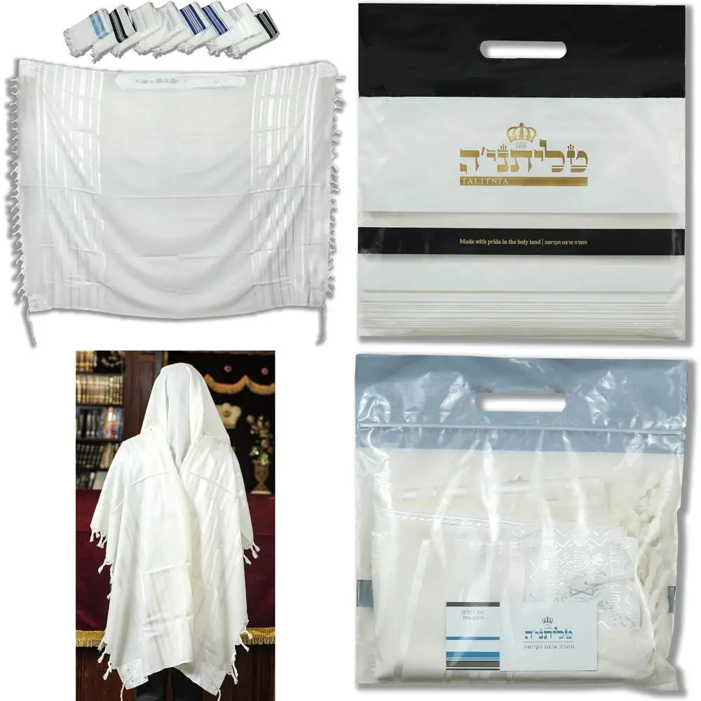 

Традиционный шерстяной мужской кошерный гаджет для бар-мицвы и всех возрастов, подходит для еврейской молитвенной шали