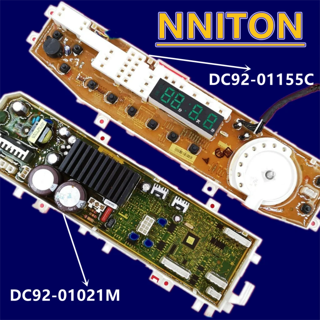 

New For Samsung XQB70-N99i XQB80 Washing Machine Inverter Control Board DC92-01021M DC92-01155 Display Circuit PCB Washer Parts