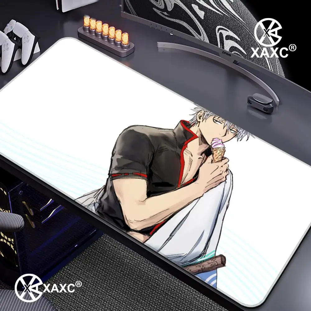 Gintama Mouse Pad large keyboard mouse desk pad non-slip rubber gaming mouse pad laptop mouse carpet