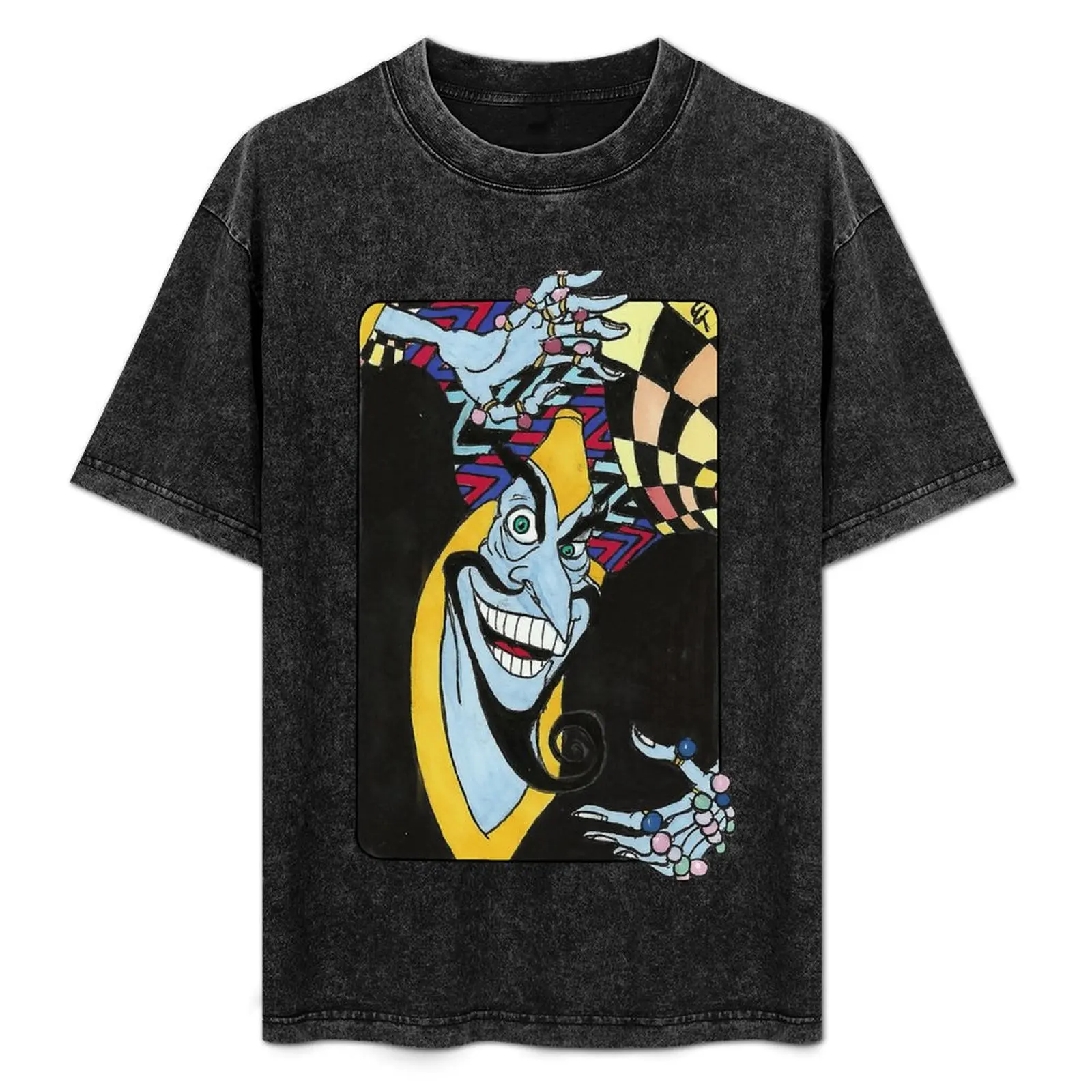 

Villain Clans - ZigZag the Grand Vizier T-Shirt Casual All Match Tee Shirt for Men
