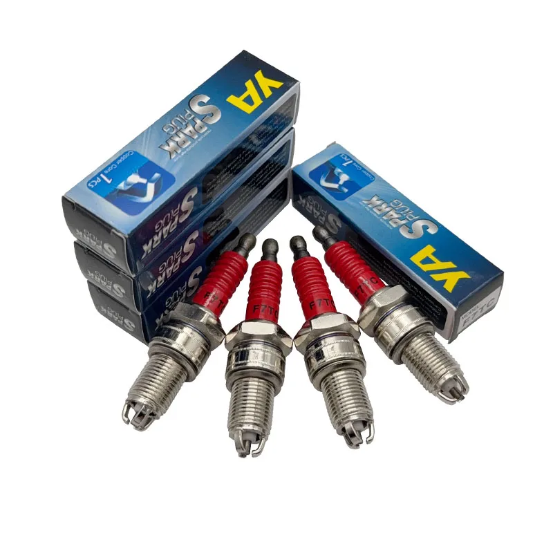 1, 2, 4 шт. 3-электродные свечи зажигания F7TC для BP7ES BP6ES W22EP-U W20EP-U N7YC L14YC N14YC W5DC Z43 ZCT000012 OE018 W230T30 BPR6ES