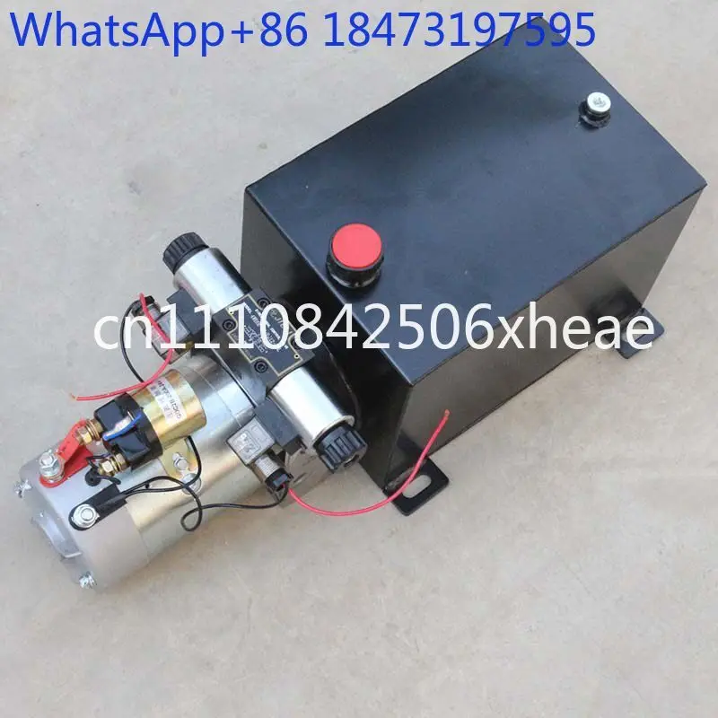 Power unit: 12V/24V for stackers, forklifts, double-acting hydraulic stations, electric cylinders