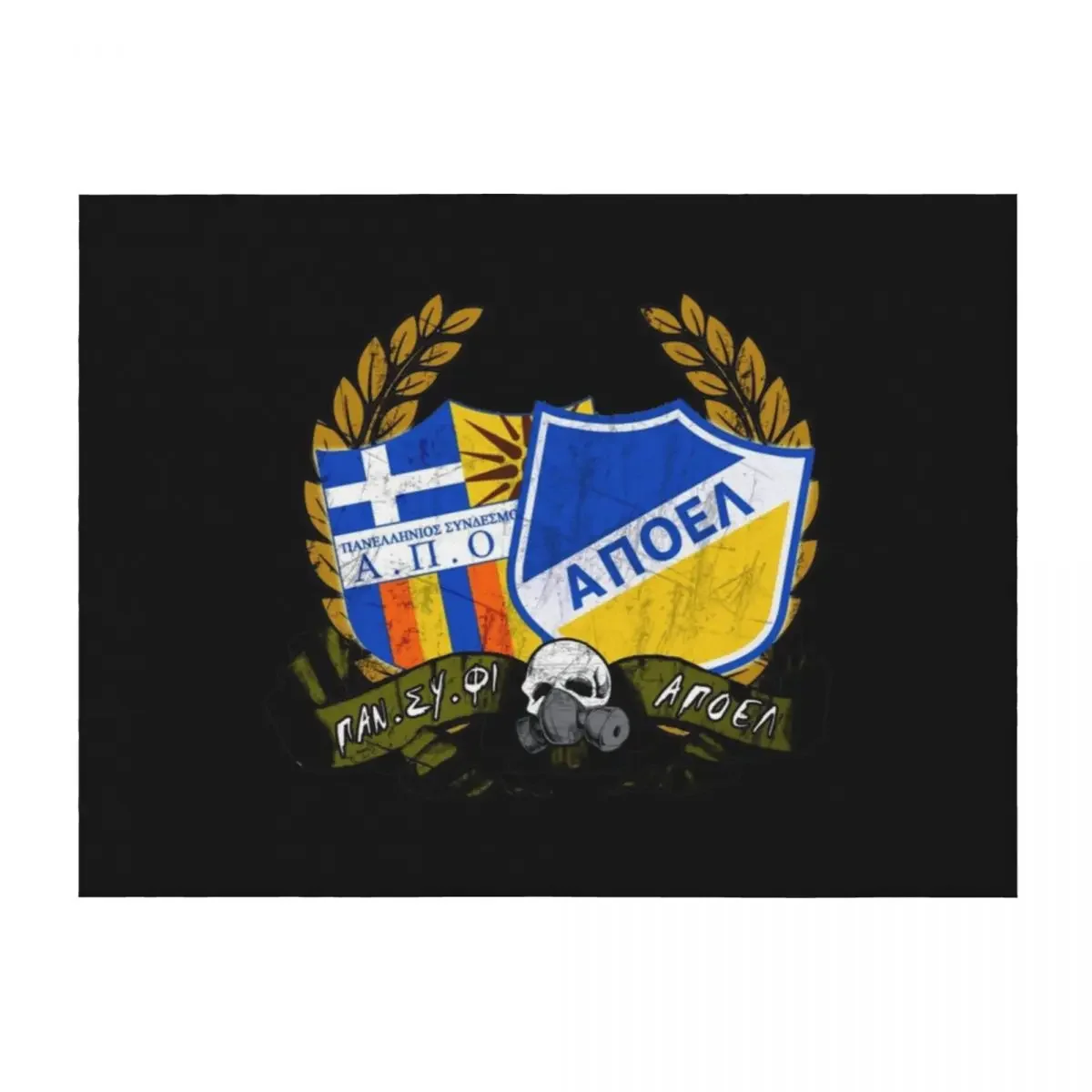 

Football APOEL ULTRAS 1979 Throw Blanket warm for winter Thermal wednesday Baby Blankets