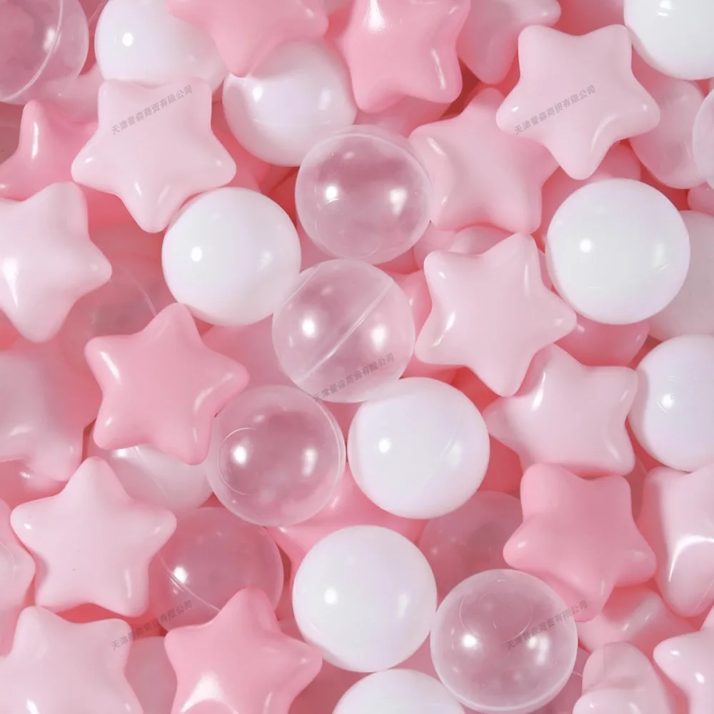 100Pcs Colorful Ocean Balls for Kids Sensory Toys Baby Pool Pit Game Outdoor Play Water Air Bubble Balls Educational Funny Toys