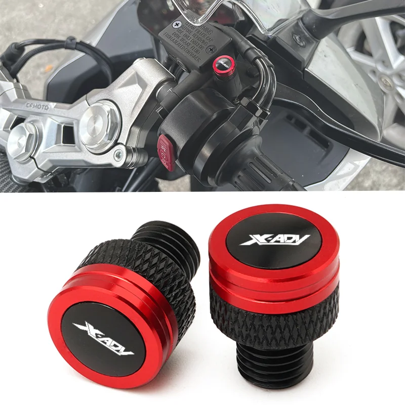 

For Honda XADV X ADV X-ADV 750 XADV750 Accessories Motorcycle CNC M10 aluminum mirror hole plug screw bolt