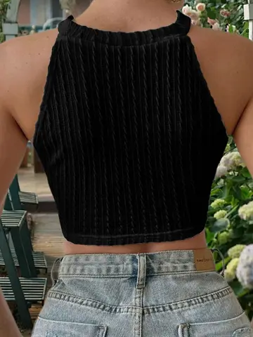 8 best sales कोल्ड शोल्डर टॉप - №5