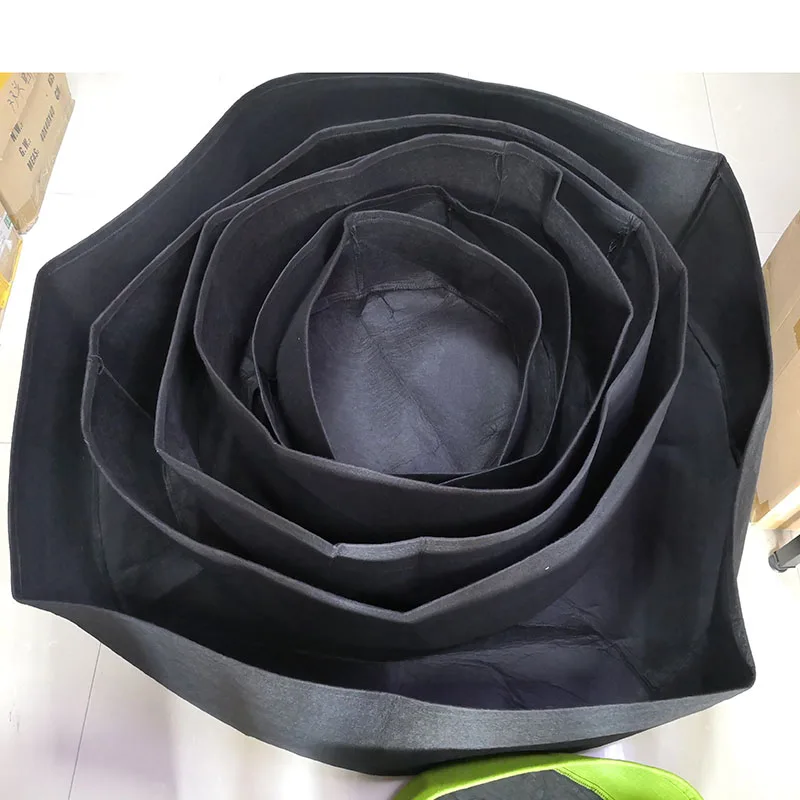 Big 50-127cm Vegetable Planter Grow Bags Pot For Plants Home Garden Tools Strawberry Fabric Jardin Growing Planter C1