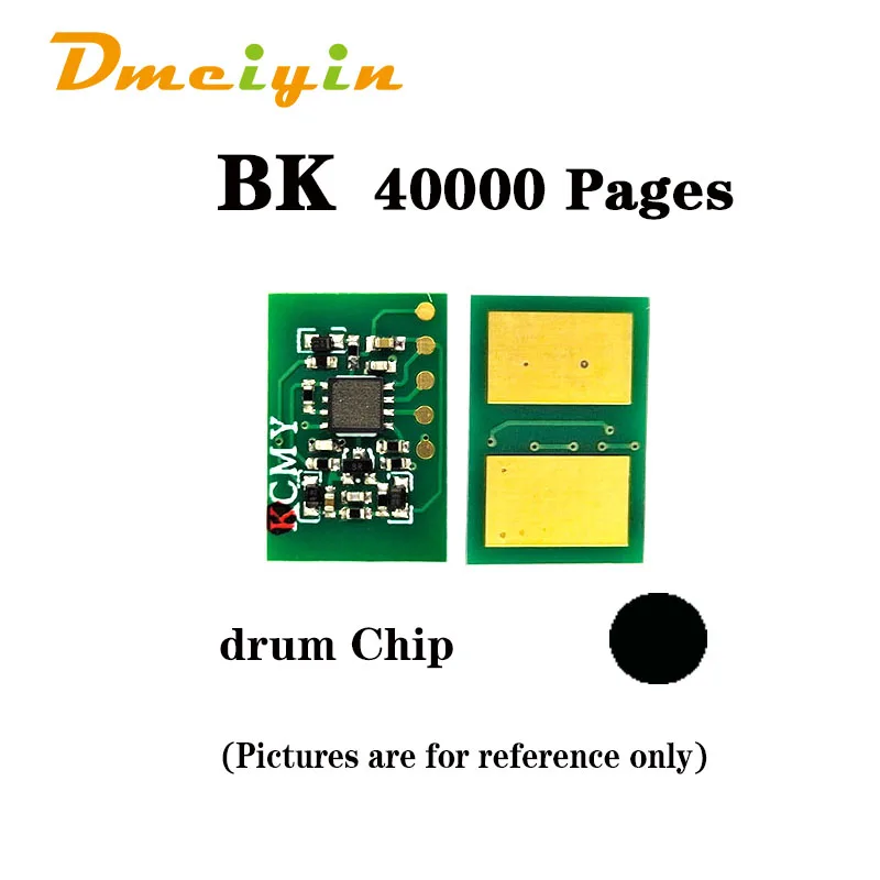 for OKI ES9431/ES9541/Pro9431/Pro9541/Pro9542 40k Pages Drum Chip  BK C M Y Color  EUR Version