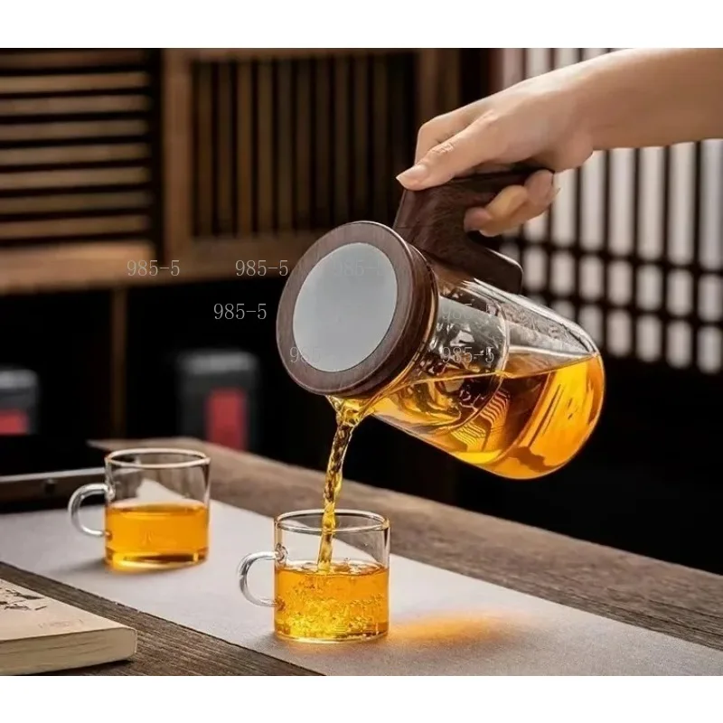 Intelligent Electric Brewing Kettle Full Glass Inner Tank Auto Tea Maker