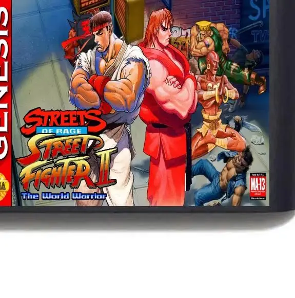 

MD SOR2 the World Warrior Air Combo Special Edition 16 Bit Game Card For Mega Drive