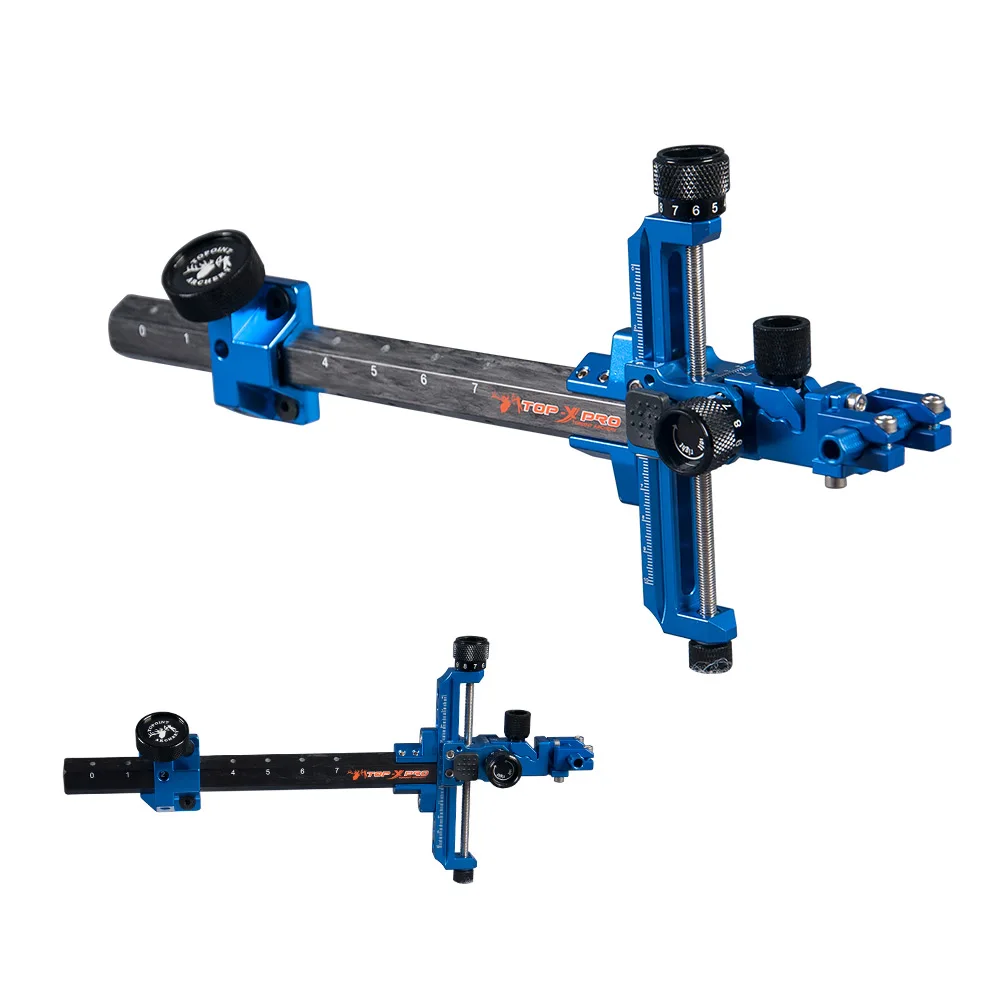 Topoint Archery Carbon Target Sight, Compound Bow Sight TP8810, Micro-adjustable Bow Sight for Compound Bows