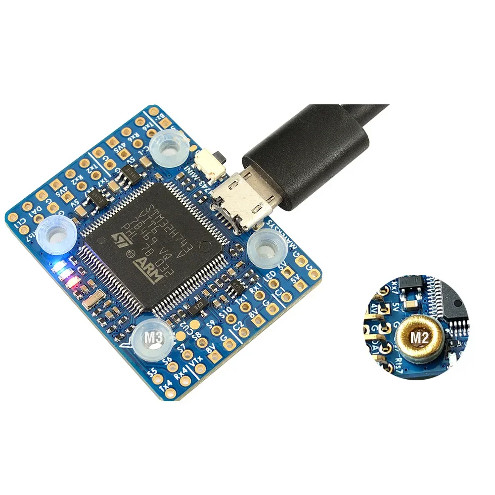 MATEKSYS Matek H743 MINI V3 FC H743 Flight Controller 20x20mm ICM42688P ICM42605 11 PWM 2-8S Lipo For RC FPV Racing Drone