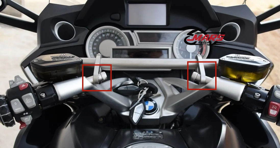 Soporte de teléfono móvil para motocicleta, barra de extensión, soporte de navegación, K1600GTL para BMW/GT R1200RS/RT 2010 + R1250RS/RT 2019