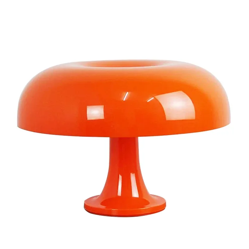 Ins Style Korean Acrylic Mushroom Shape Bedside Lamp Simple Nordic Design Decorative Atmosphere Lamp Desktop Decoration Light