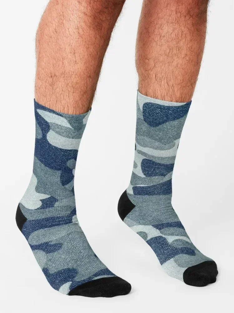 البحرية، التمويه # 7 جوارب رجالية قطنية عالية الجودة للمشي لمسافات طويلة للعام الجديد جوارب نسائية للرجال