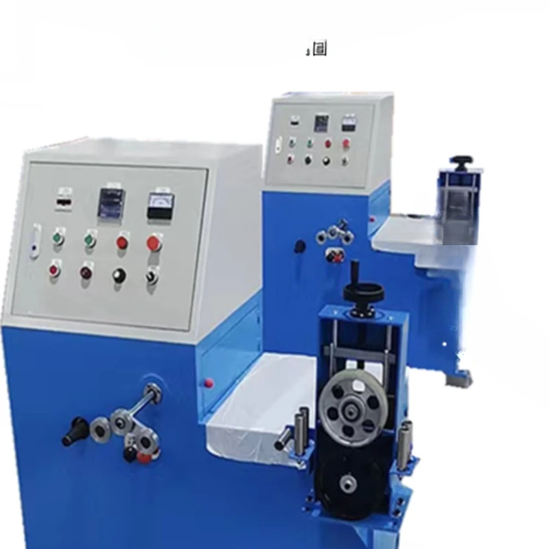 

Automatic plastic extruder pay-off plate pay-off frame meter cutting and winding integrated machine