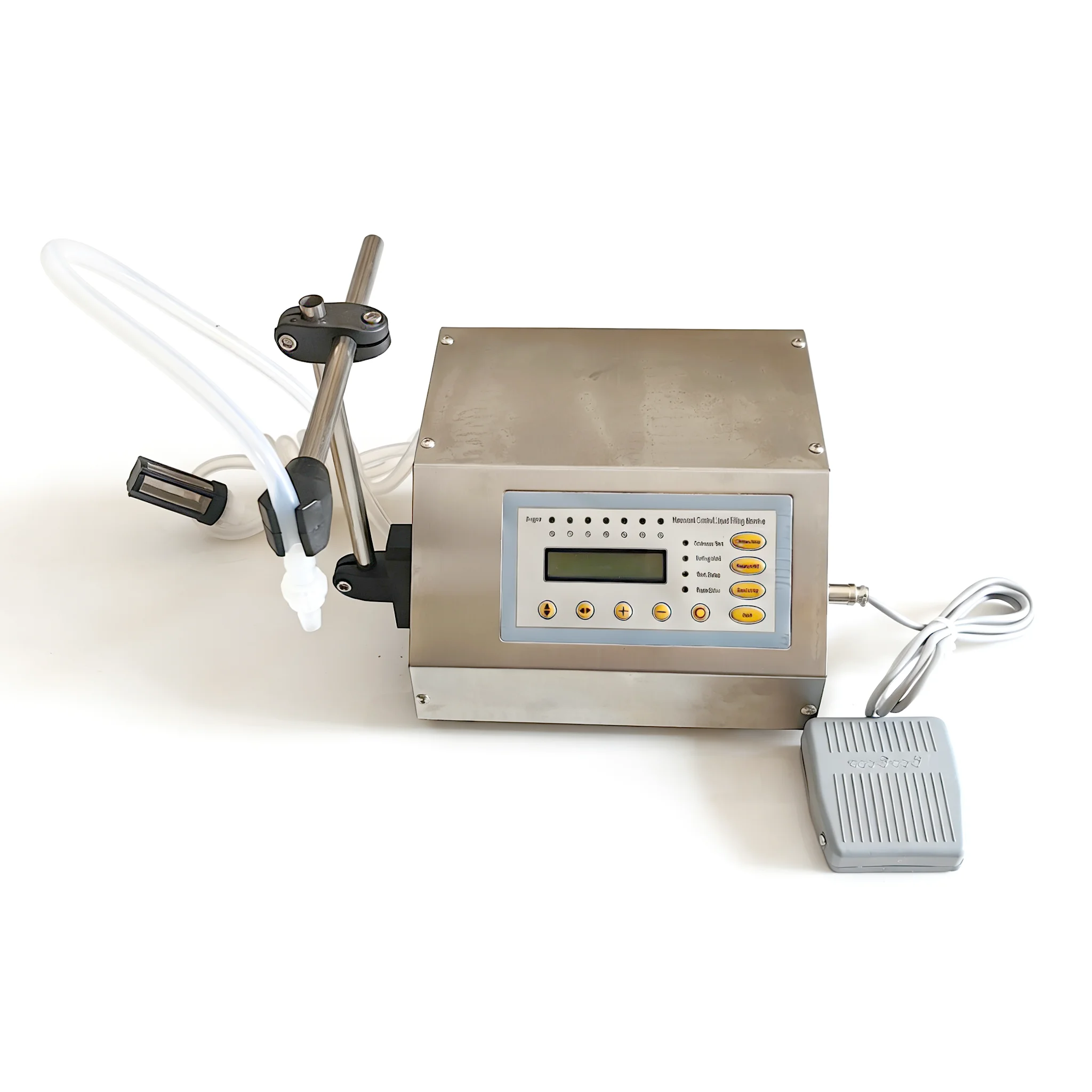 5000ml Filling Machine Diaphragm Pump Liquid Water Filler Auto Model Foot Padel Switch Juice Sauce Milk Perfume Automatic