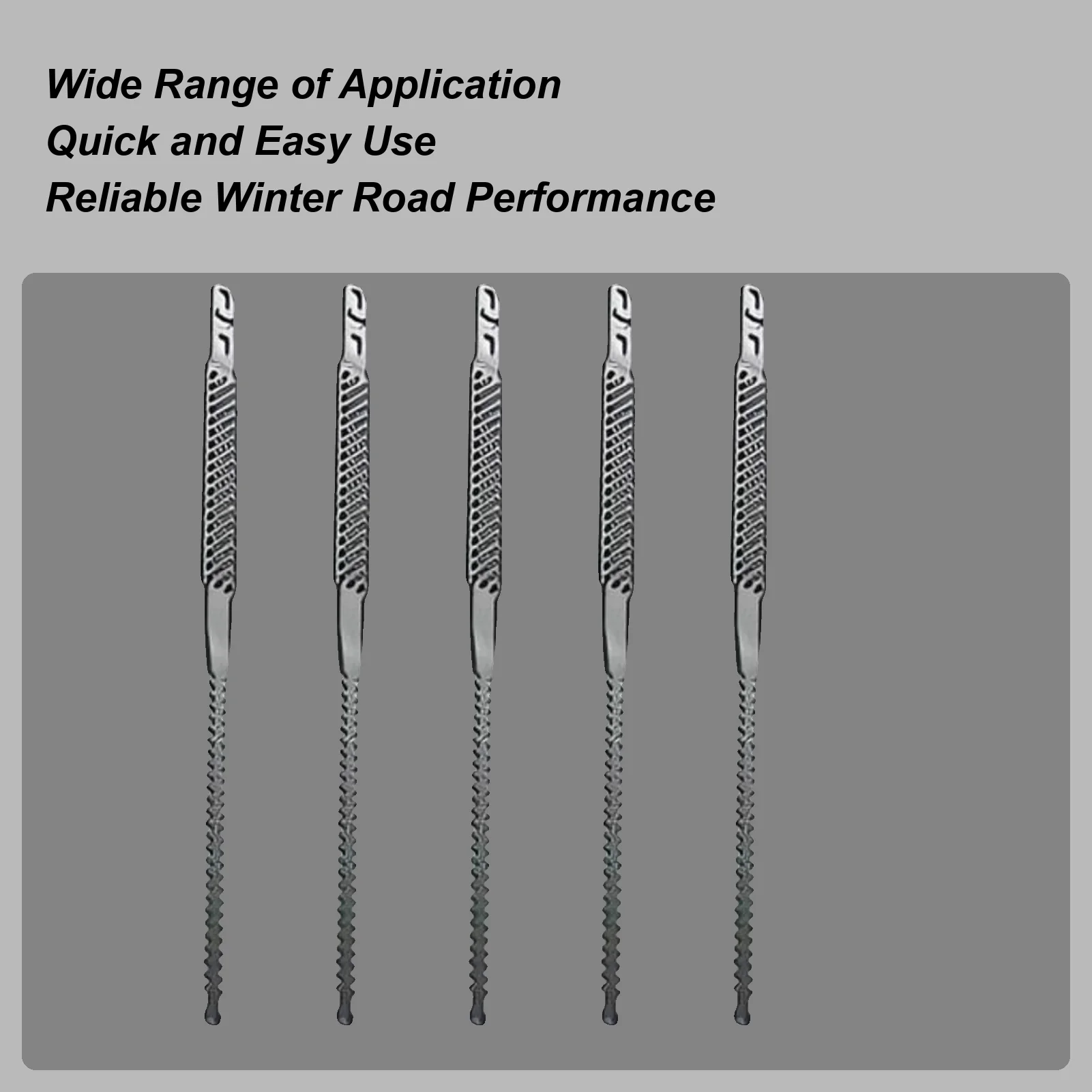 Auto Sneeuwketting 5-delige Band Tractiegrepen Bandenkettingen Voor Auto's Voor Suv Truck Pickup Van Sedans 165-275mm Winter Rijden