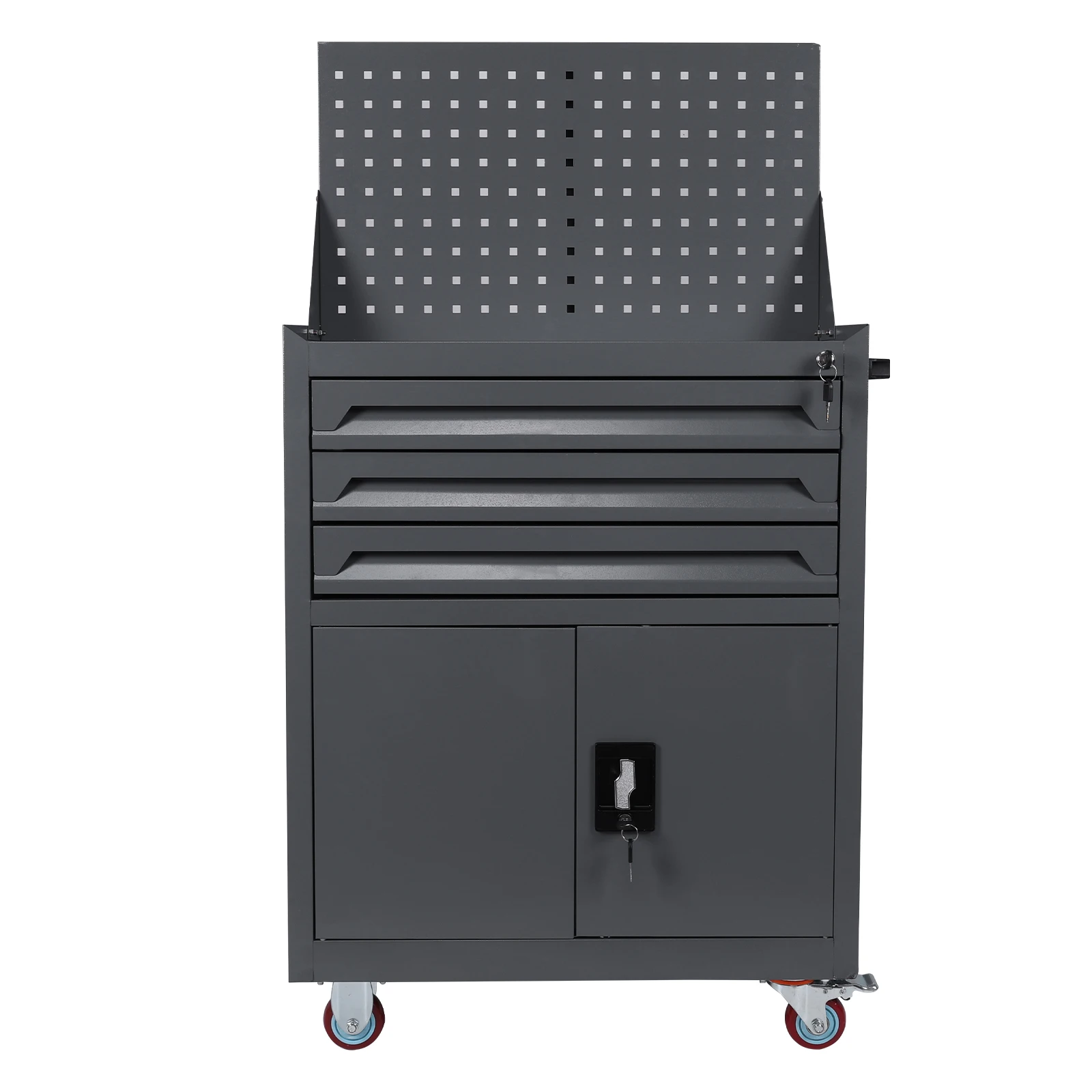 

Rolling Tool Chest with Drawers Tool Box Organizer Auto Repair Tool Cart for Workshop Warehouse Garage