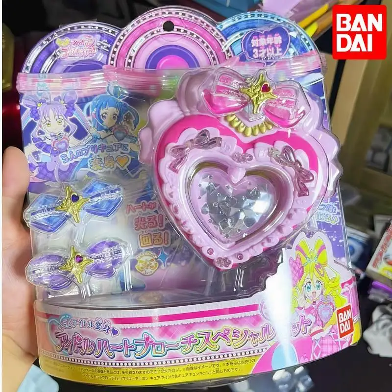 2025 Nieuwe Bandai Pretty Cure Transformatie Prop 2 Ornament 7 stks Actiefiguren Model Collectio Speelgoed Desktop Ornament Geschenken