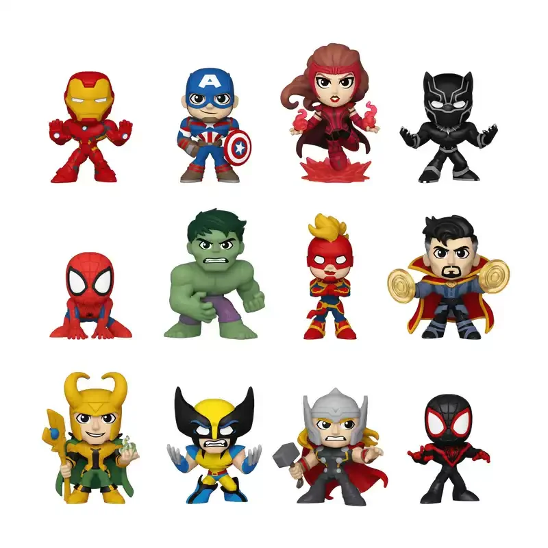 Funko Pop Comics & Super-héros Marvel nouveaux classiques mystère Minis Q Version boîte aveugle jouets pour garçons cadeau ornements à collectionner