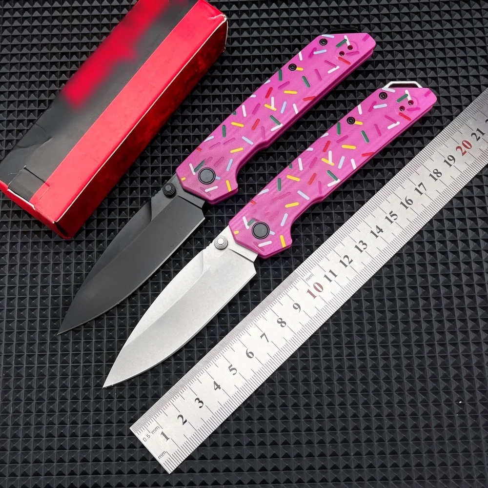 

KS 2308R High Quality Folding Knife G10 Handle D2 Blade Cutting Hunting Outdoor Knife Portable Defense Pocket Survival Knife