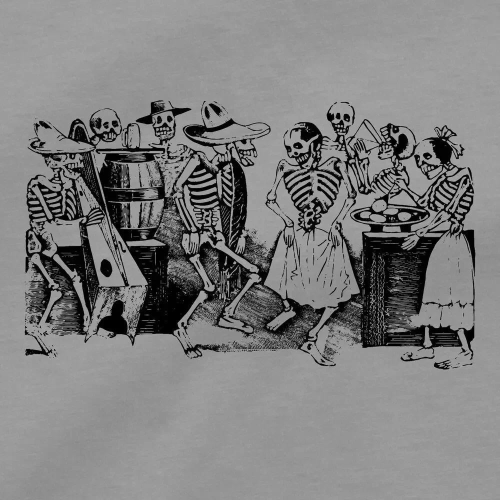 Jose Guadalupe Posada T Shirt Day Of Dead Hispanic Mexico Artist Mariachi Tee