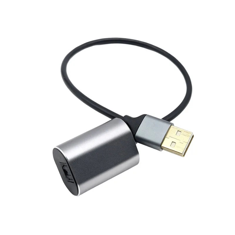 20cm USB A to TOSLINK Optical Audio Adapter,Unidirectional USB Type A to SPDIF Digital Converter,S/PDIF Female Audio Adaptor