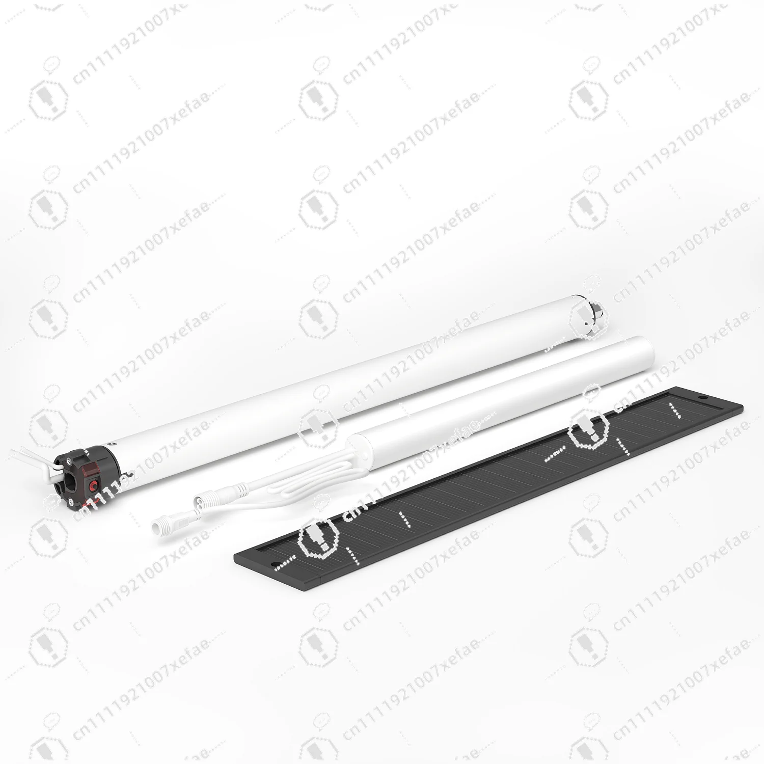 Solar automatic 35mm intelligent tubular roller shutter motor intelligent curtain device built-in receiver