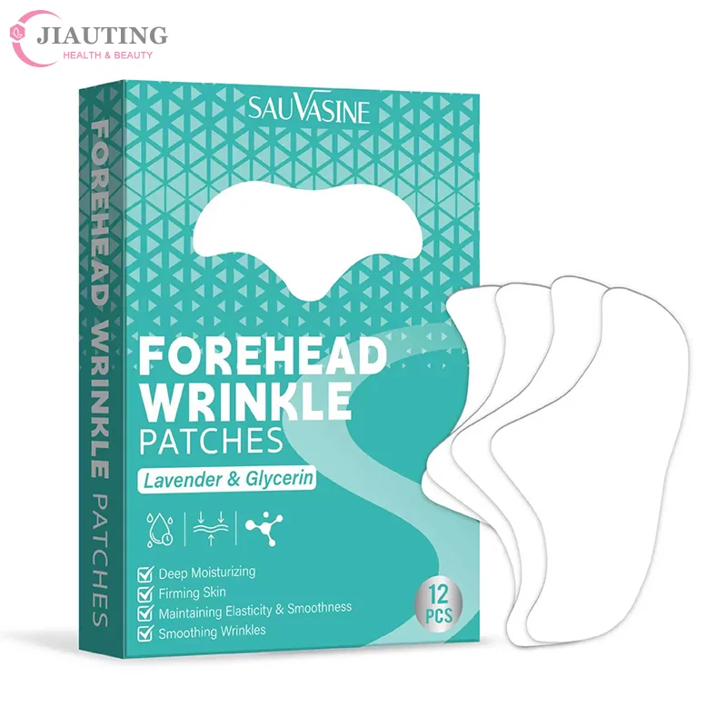 12 ชิ้นกําจัดริ้วรอยสติกเกอร์เทปกระชับผิวหน้าหัวเส้น Remover Anti Aging หน้าผาก Patch ต่อต้านริ้วรอย Remover แถบเทป