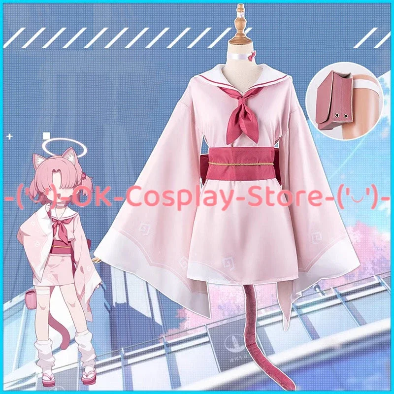 Hyakkiyakou Cosplay Costume Game Blue Archive Cosplay Dress Kimono Suit Halloween Party Uniforms Anime Clothing Custom Made