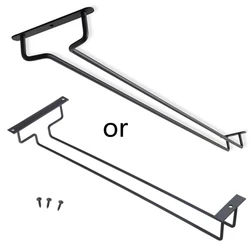 LXAF şarap bardağı rafı dolap altı kadeh takımı şarap bardağı tutucu gözlük depolama askı demir sanat organizatör Bar mutfak